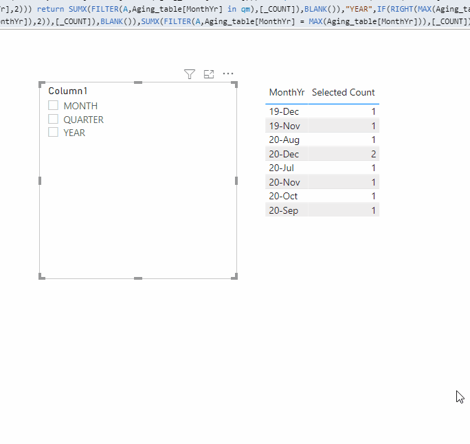 Solved: Month, Quarter, Year selection - Microsoft Fabric Community