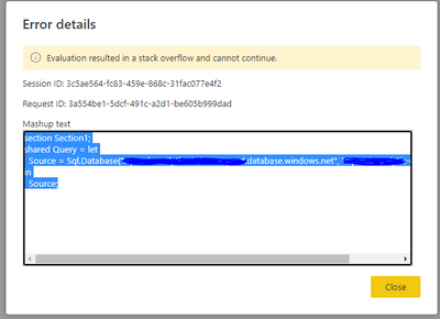 Solved: Data Flow - Powerquery Error - Evaluation Resulted... - Microsoft  Fabric Community