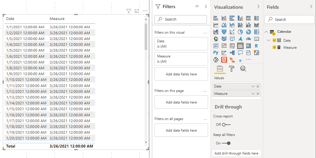 Solved: Return single date - Microsoft Fabric Community