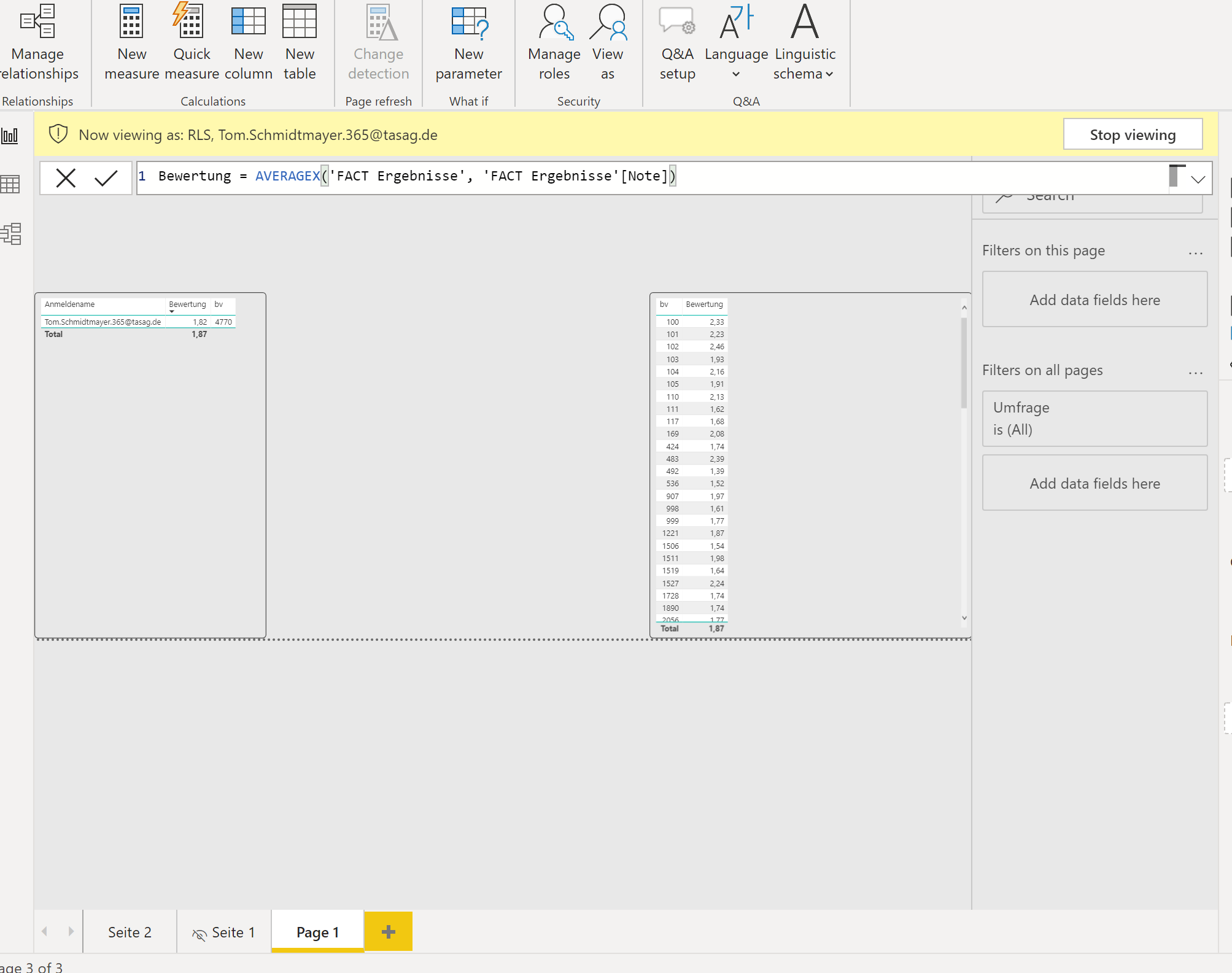 Solved: Problems encountering RLS - Microsoft Fabric Community