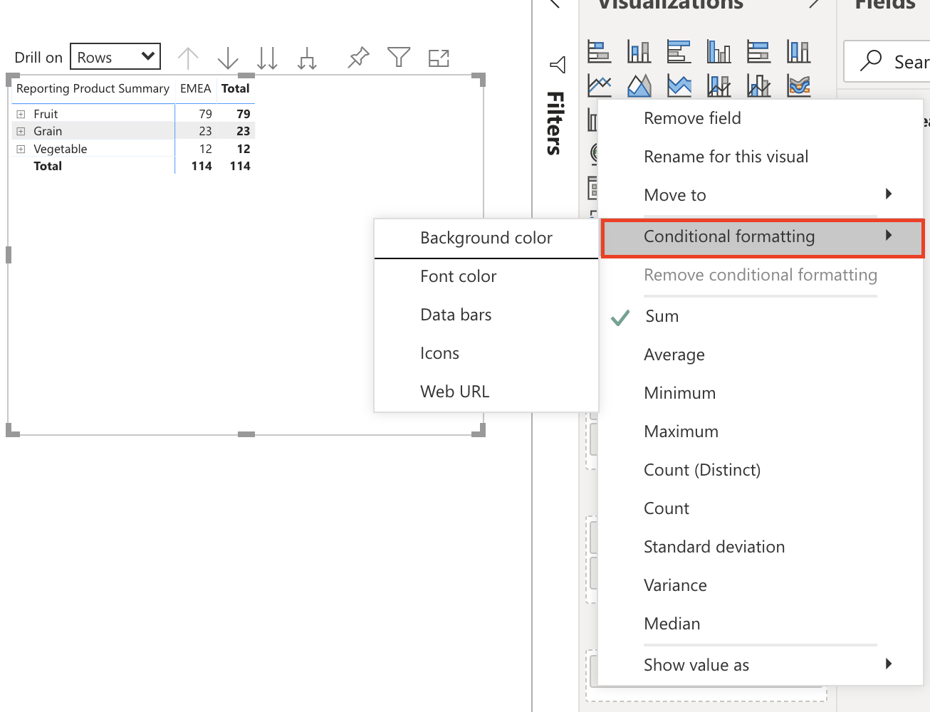 How to show the Conditional Formatting option in F... - Microsoft ...