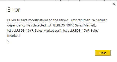Solved: Custom sort column not working (Circular depency) - Microsoft ...
