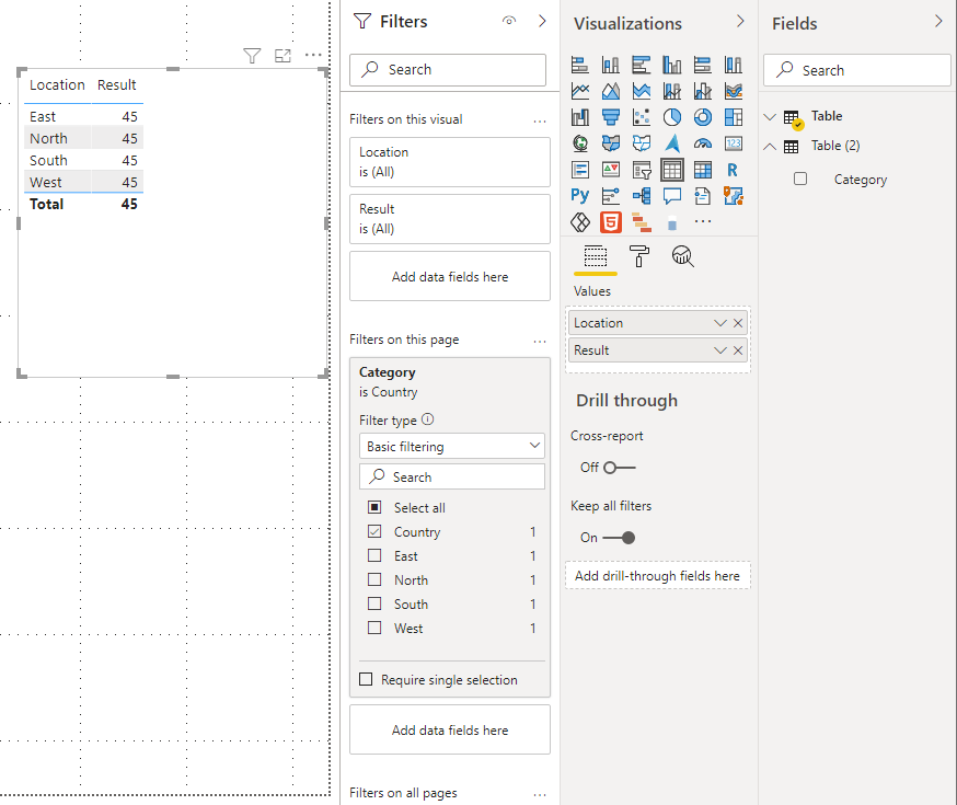 Solved: Calculation based on filter selection - Microsoft Fabric Community
