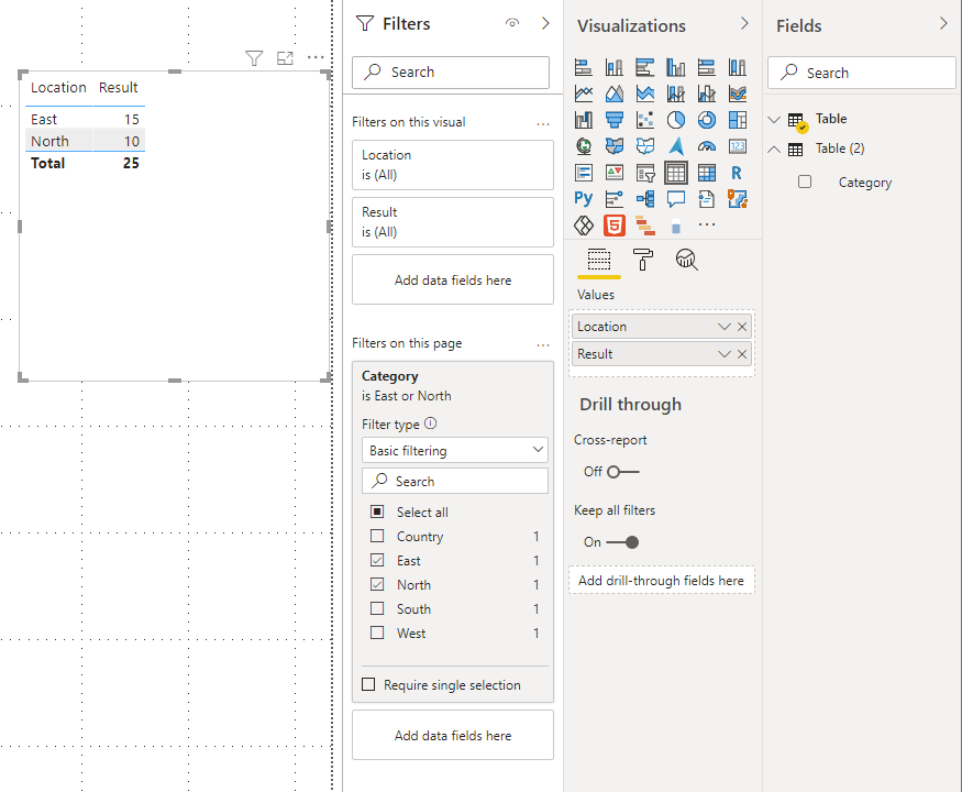 Solved: Calculation based on filter selection - Microsoft Fabric Community