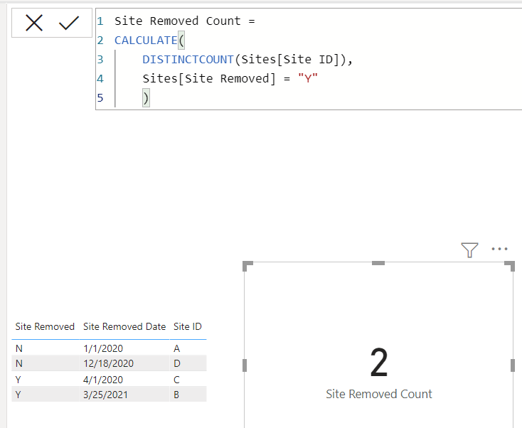 Distinct count based on max date and other criteri... - Microsoft ...