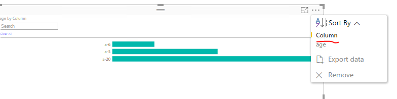 attribute slicer - sort values - Microsoft Fabric Community