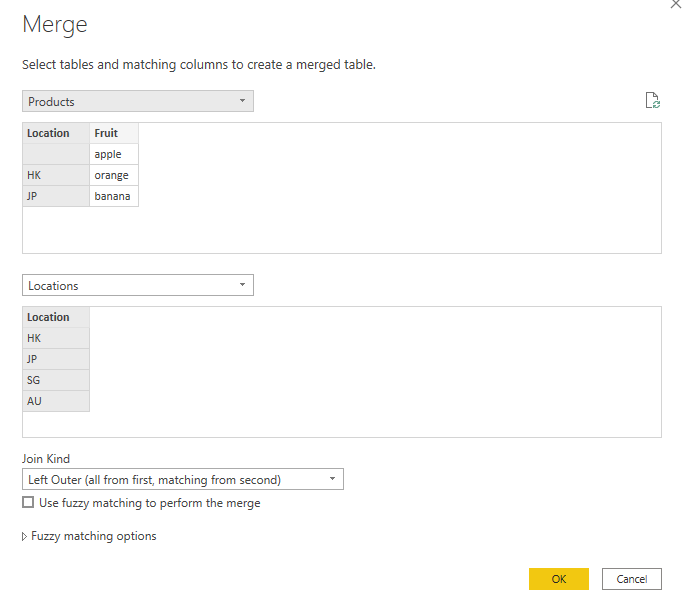 Solved: Append list of values from another table - Microsoft Fabric ...