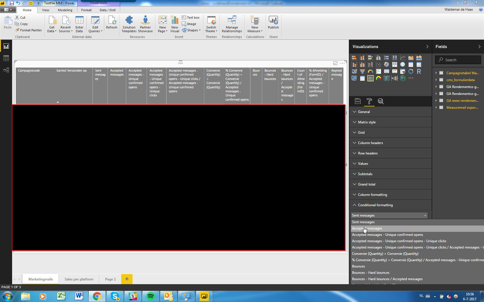 Conditional formatting drop down menu not scrollab... - Microsoft ...