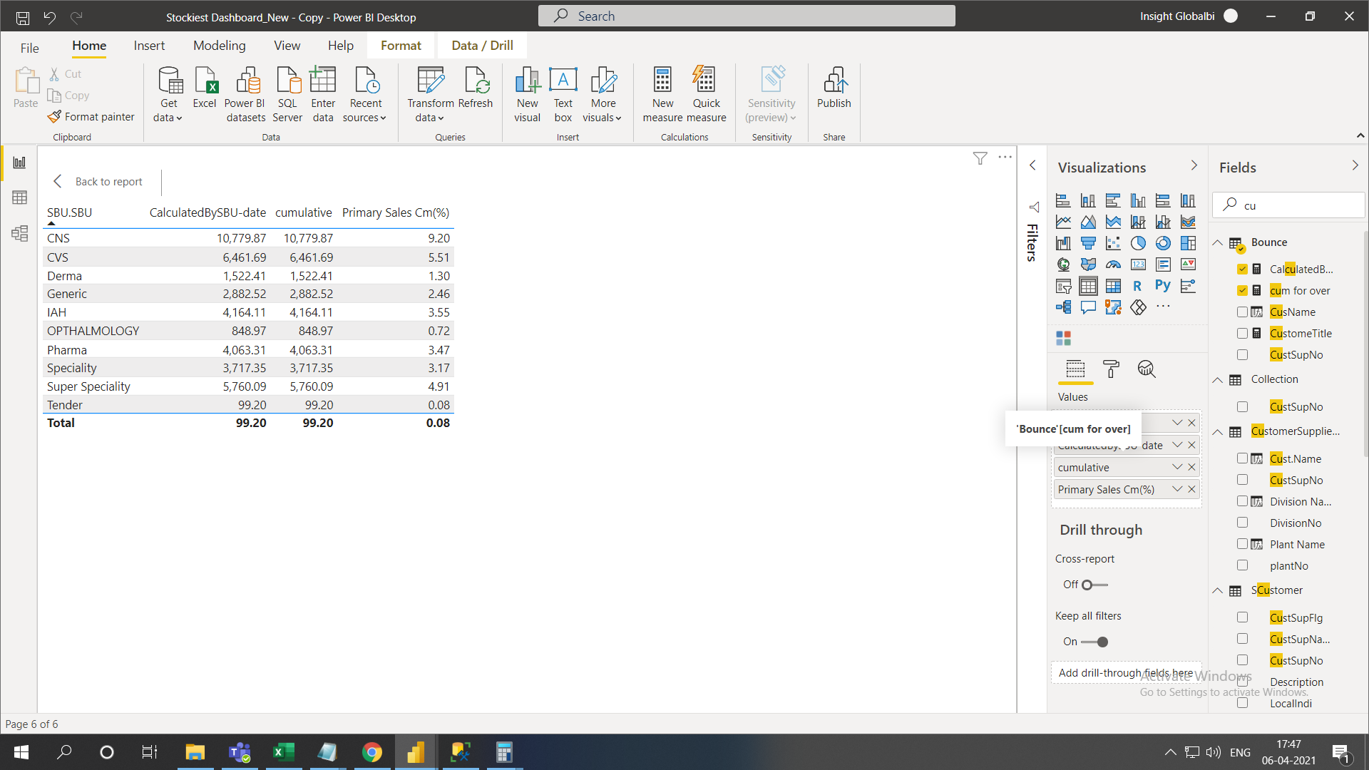 Solved: Want cumulative - Microsoft Fabric Community