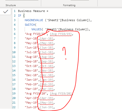 The value for 'Mar-23' cannot be determined. Eithe... - Microsoft ...