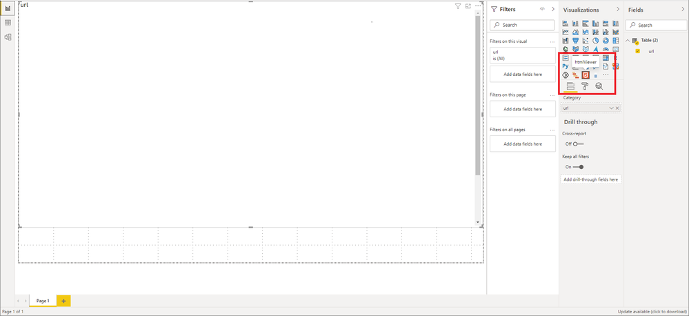 how to use html viewer in power bi