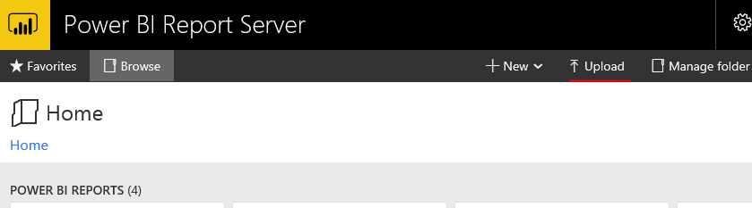 Unable to Connect Power BI Report Server through D... - Microsoft ...