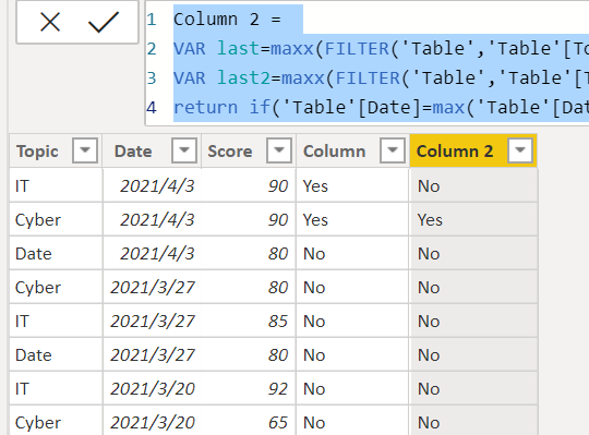 Solved: Complex IF Formula Help - Microsoft Fabric Community