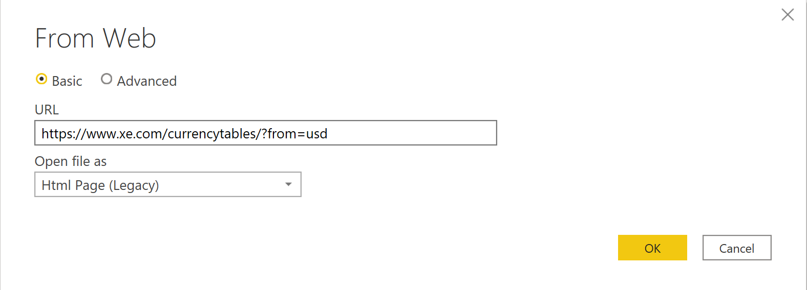 Solved: Currency rates from xe.com - Microsoft Fabric Community