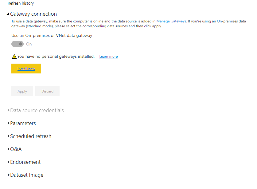 Solved: Refresh PowerBI Report based on Excel local files ...