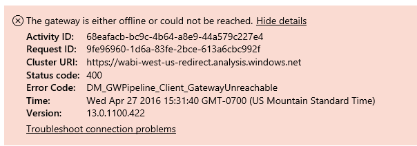 Re: Enterprise Gateway - adding folder as data sou... - Microsoft ...