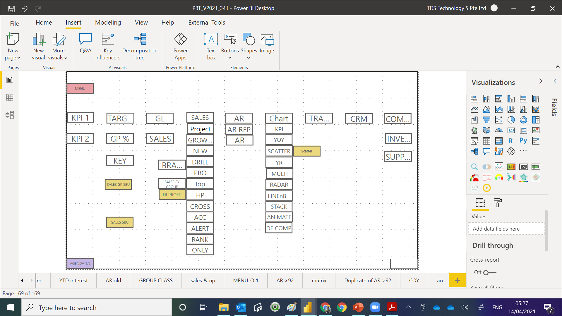 Solved: How to change all my button text font size ? - Microsoft Fabric ...
