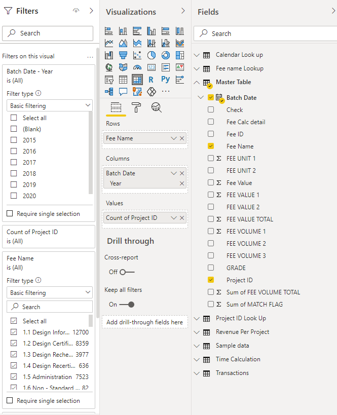 Solved: Matrix visual error - Microsoft Fabric Community