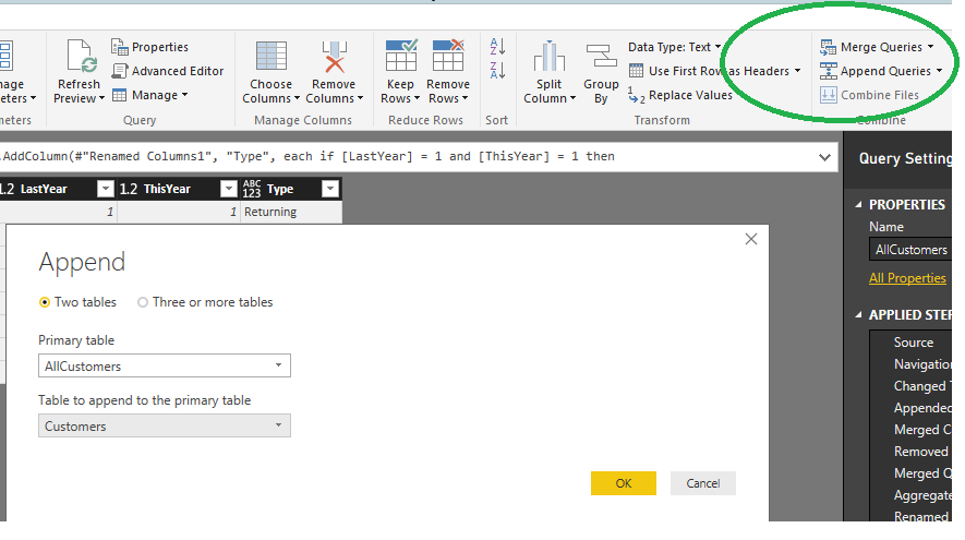 Solved: Bring one total column from a table into another - Microsoft ...