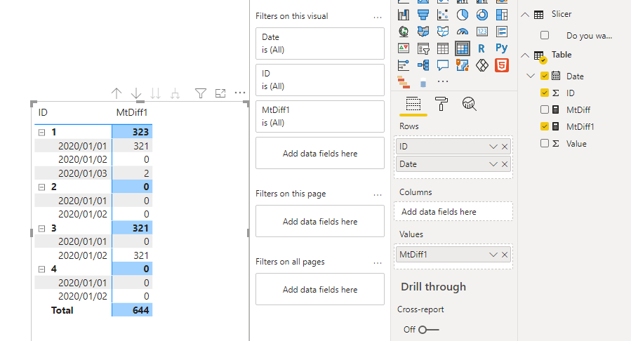 Solved: Filter in Matrix - Microsoft Fabric Community