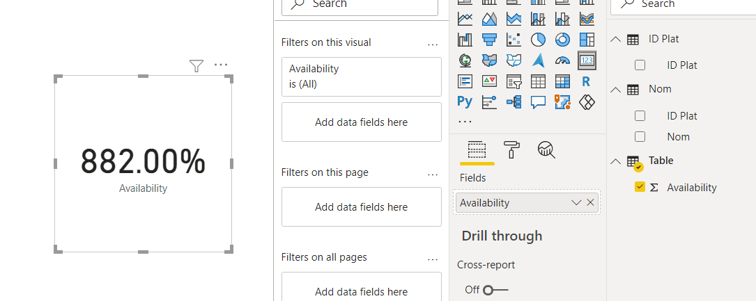 cannot use Card visual - Microsoft Fabric Community