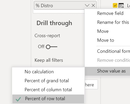 Values - Percent of row total - Microsoft Fabric Community