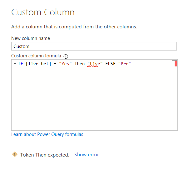 Solved: If Statement - Microsoft Fabric Community