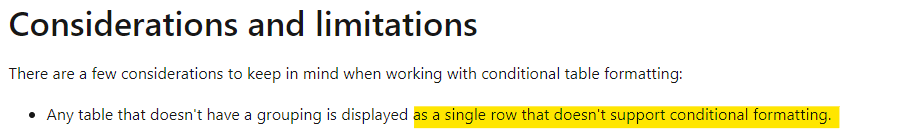 Conditional Formatting on ROW - Matrix - Microsoft Fabric Community
