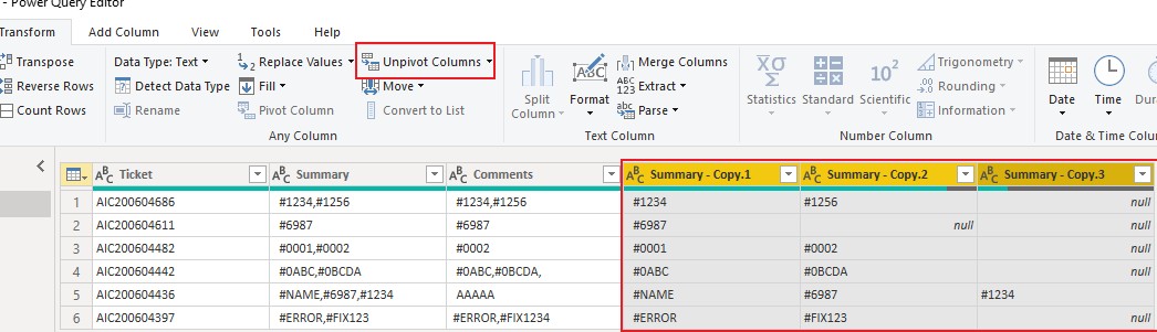 Solved: Split lines based on the cell content - Microsoft Fabric Community
