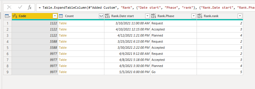 Solved: New End date column based on start date - Microsoft Fabric ...