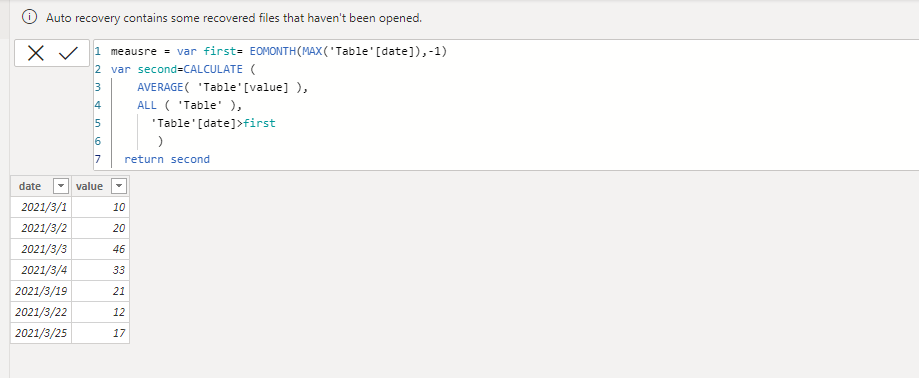 Solved: Get the sum of latest months sales to display in a ...