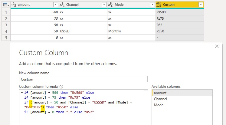 Solved: If condition - Microsoft Fabric Community