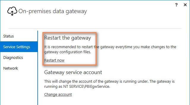 Issue on Power BI web app The gateway is either offline or could not be reached_1.jpg