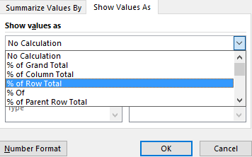 Solved: Grouped percentage of row total - Microsoft Fabric Community