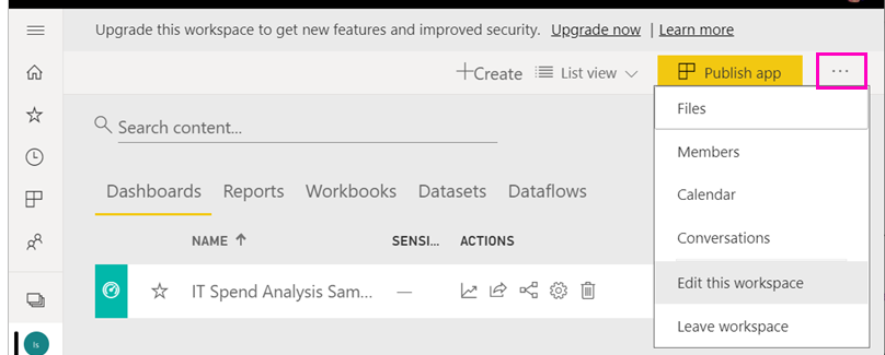 Re: Upgrade Workspace - Microsoft Fabric Community