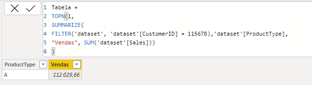 Solved: Get the top1 value of a table - Microsoft Fabric Community