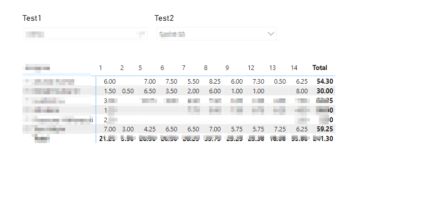How can I show Missing Column Values In Matrix tab... - Microsoft ...