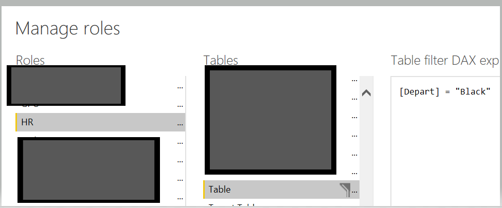Solved: How to do manage roles by Filter ? - Microsoft Fabric Community