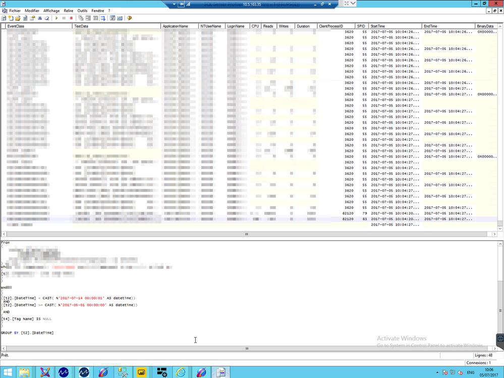 sql profiler