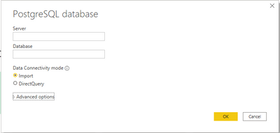 Cómo conectar Power BI a Heroku PostgresSQL? - Microsoft Fabric Community