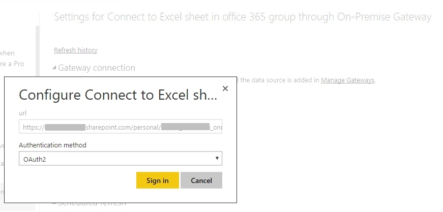 Solved: Connect to Excel sheet in office 365 group through ...