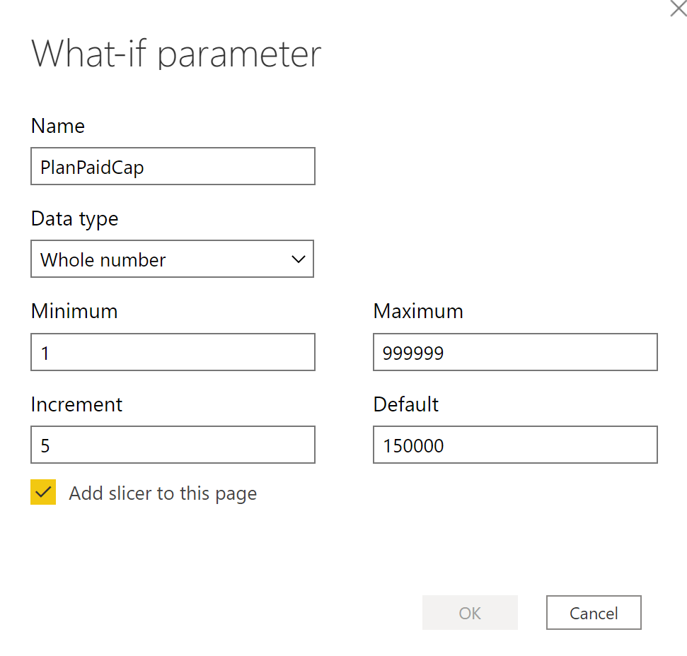 Solved: What If Parameter - Microsoft Fabric Community