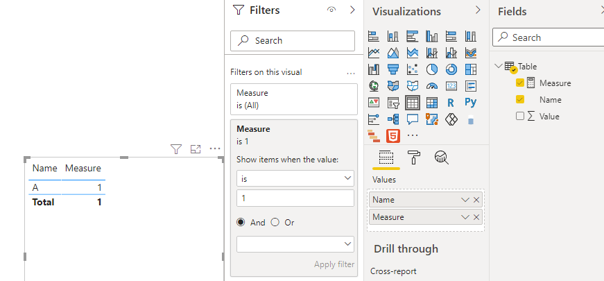 Solved: Filter value of a measure for a chart - Microsoft Fabric Community