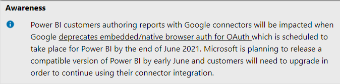 Solved: Google Analytics connection - Microsoft Fabric Community