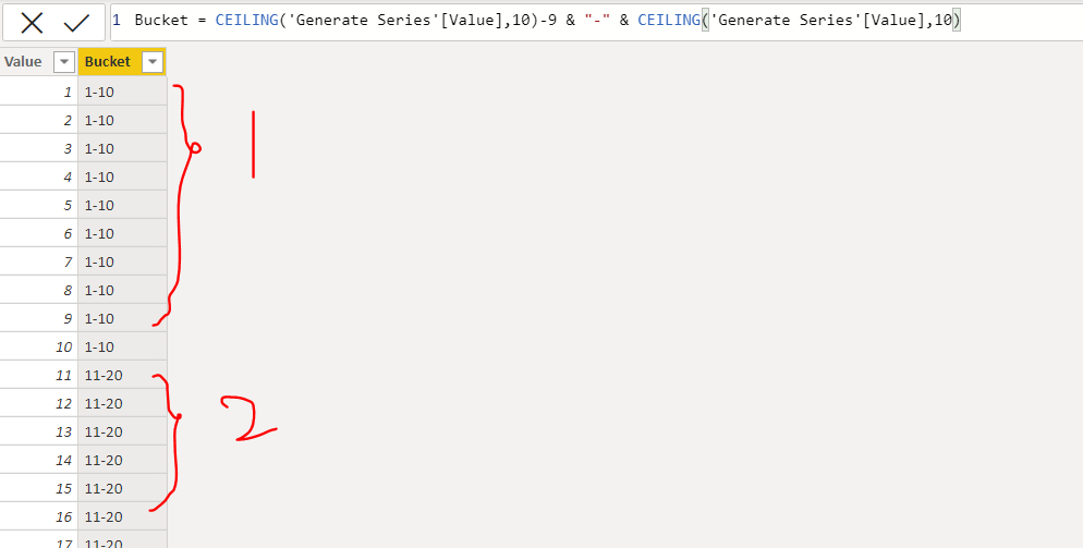 Solved: Dynamic Bucket Column - Microsoft Fabric Community