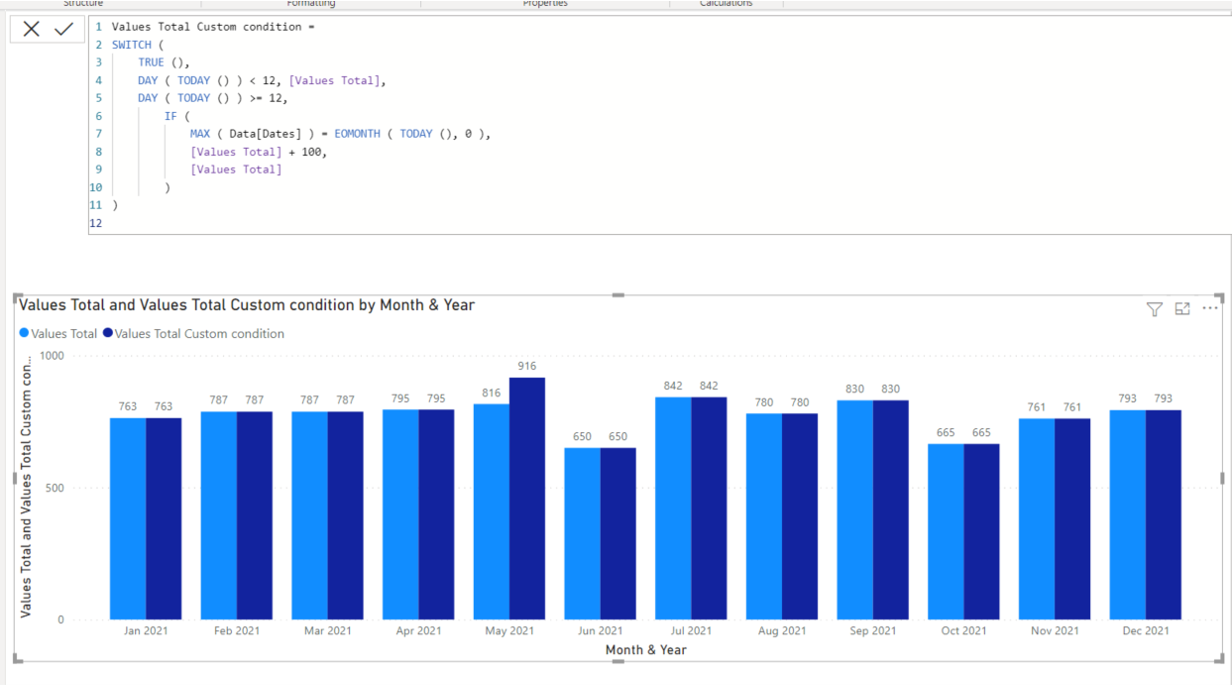 Solved: Add a value to current month - Microsoft Fabric Community