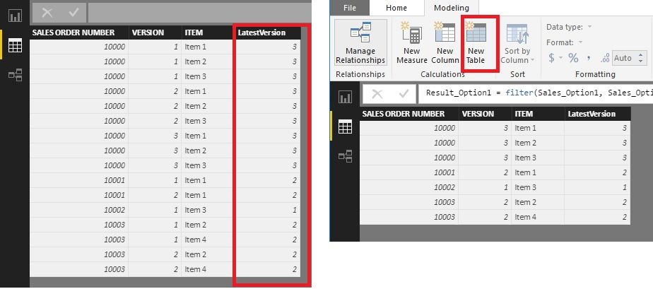 Remove duplicate rows based on max value of a different column.jpg