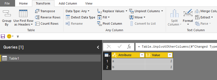 Solved: Transpose Values in Table Visual - Microsoft Fabric Community