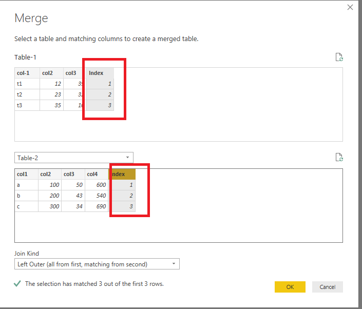 Solved: create new table with with additional columns from ...