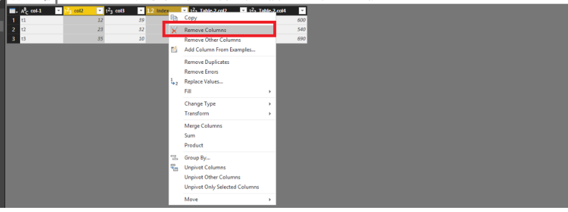 Solved: create new table with with additional columns from ...